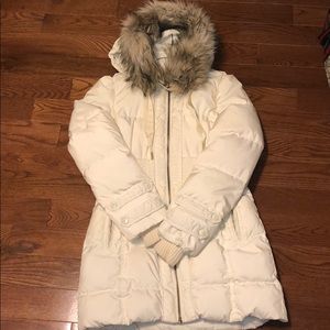 Juicy Couture Cream Puffer/ Down Coat